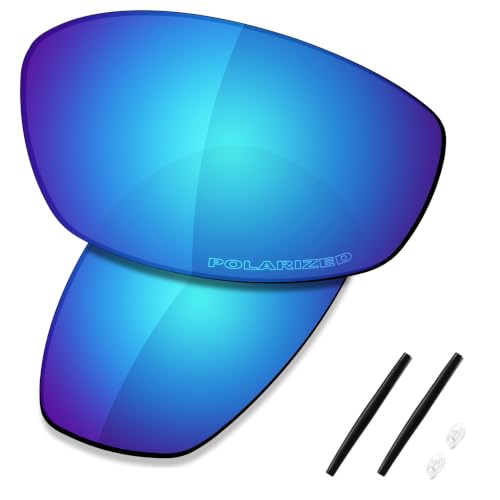 Image of SAUCER Premium Replacement Lenses & Rubber Kits for Oakley Whisker OO4141 | UV400 Protection, Anti-Scratch, Precise Fit