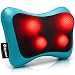 Shiatsu Neck Back Massager Pillow with Heat - Deep Tissue Kneading Massage for Back, Neck, Shoulder, Leg, Foot - Perfect Gift for Men/Women/Mom/Dad, Stress Relax at Home Office and Car