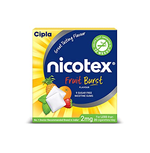 Nicotex Nicotine Gum 2mg Pack of 4