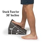 OPTP PRO-Slant – Professional Foam Incline Squat Wedge Pair and Slant Board for Squats- Workout Squat Wedges for Rehabilitation and Stretching of The Calf, Ankle and Foot - Image 4