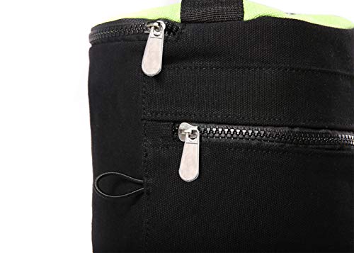 Heathyoga Yoga Mat Bag Full-Zip Exercise Yoga Mat Carry Bag - Multi-Functional Inner/Outer Storage Pockets & Adjustable Shoulder Strap - 28” X 7” Yoga Bag Fits Most Yoga Mat Sizes - Thumbnail 3