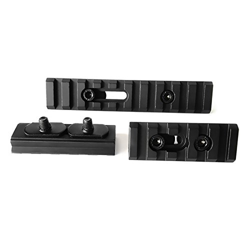 Amazon | 新しい3本セットブラック20mm 1913ピカチニーウィーバー