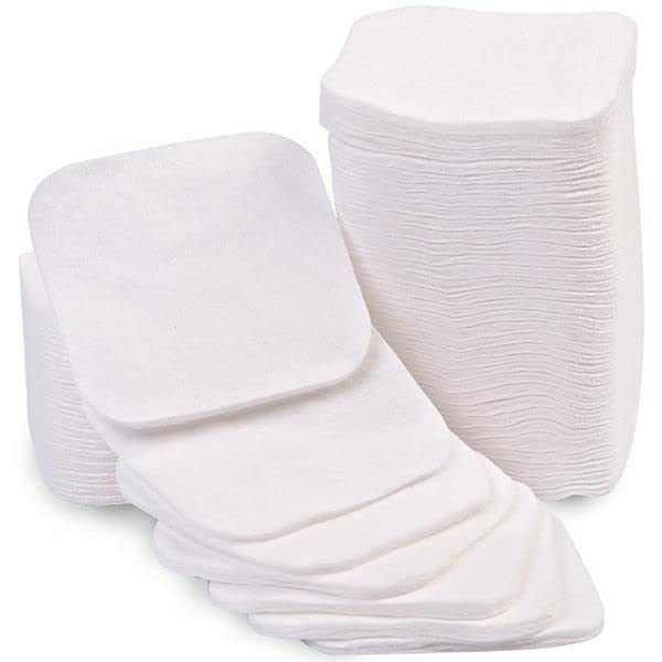 1ABOVE Pack of 80 100% Pure Cotton,Square Cotton Wool Pads are Suitable for Everyday use for Cleansing or moisturising All Skins Types, Perfect for Delicate or Sensitive Skin (Square Pads)