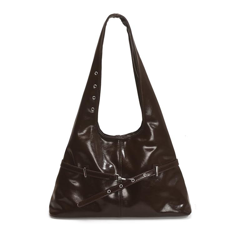 Tote Bag PU Leather Shoulder Bag Large Capacity Slouchy Tote Purse Valentines Day Gifts Birthday Gifts for Women