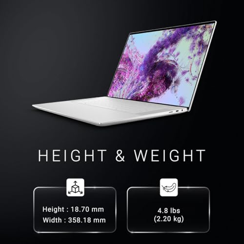 Dell XPS 9640 Laptop, AI Enabled Intel Core Ultra 9 185H, 32GB LPDDR5X & 1TB SSD, Win 11 + MSO'21, NVIDIA RTX 4060,8 GB GDDR6,16.3" (41.4cm) UHD+... - Image 6