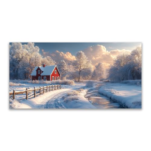 Photos peintures sur toile hiver BOHUO | Evadez-vous dans un paysage zen