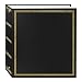 Pioneer Photo Albums TR-100 Magnetic 3-Ring Photo Album 100 Page, Black,