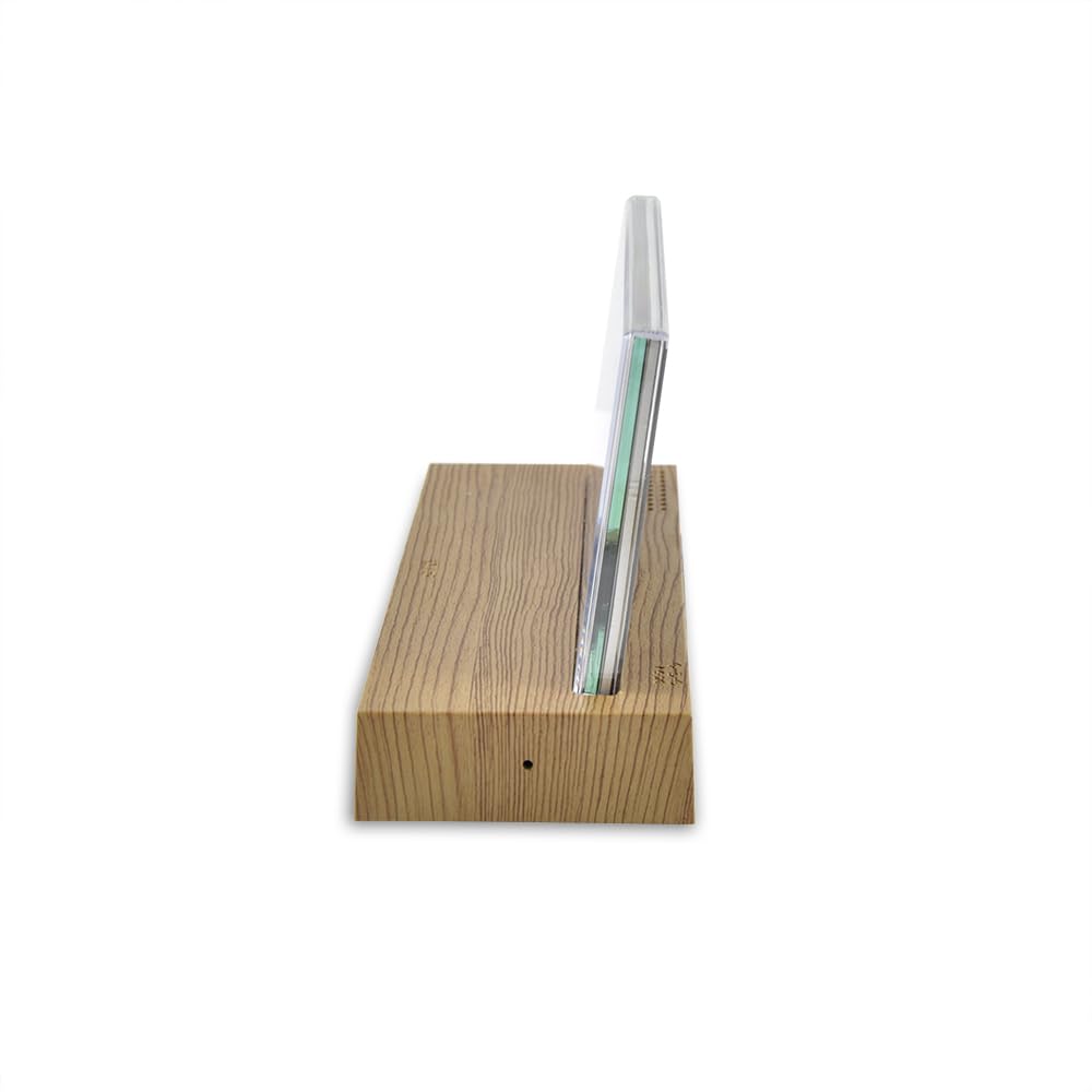 La Crosse Technology - WS6206 Station Météo Coloré avec Design Moderne - Bois