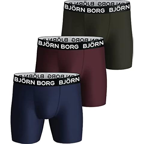 Bjorn Borg Men's Performance Boxer Shorts 3-Pack Cover