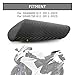 PSLER Motorcycle Rear Passenger Pillion Seat Cowl Fairing Solo Tail Cover Hump for GSXR600 750 K11 2011-2025(Carbon)
