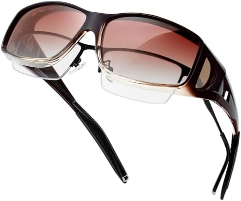 KANASTAL High Protection 100% polarised Oversized Sunglasses Mirrored for Men and Women UV400 Protection for Driving Partying Traveling Fishing
