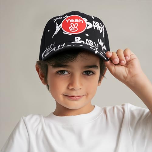 Image of VRITRAZ Kids Baseball Cap | Adjustable Strap | Soft Cotton Summer Cap for Boys & Girls | Casual Outdoor Hat