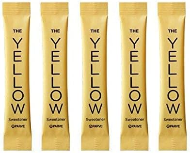THE YELLOW - Zero Calorie Sucralose Sweetener 250 Individual Serving Stick Packets - U Parve/Kosher