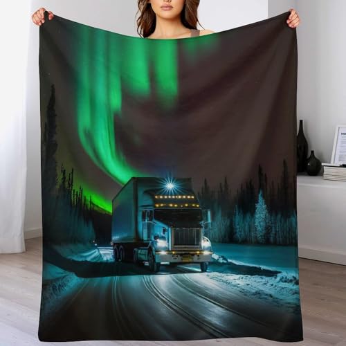 Manta de franela de camión 180x200 cm suave para sofá 2