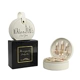 COLLECTIVE HOME - Skyline Jewelry Case, Jewelry Box for Travel, Detachable Handle, Personalized Accessory Organizer, Gift for Fashion-Forward Women and Teens (New York)