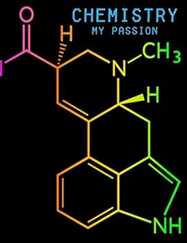 Paperback Chemistry: Hexagonal Composition Graph Paper Notebook, Organic Chemistry & Biochemistry, 160 pages, 1/4 Inch Hexagons, 8.5" x 11" Book