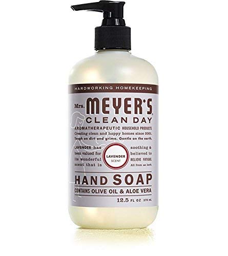 Miniatura 3 de MRS. MEYER'S CLEAN DAY Jabón líquido de manos 3 aromas, paquete variado de limón, verbena de limón, lavanda, albahaca 3 CT (paquete variado)