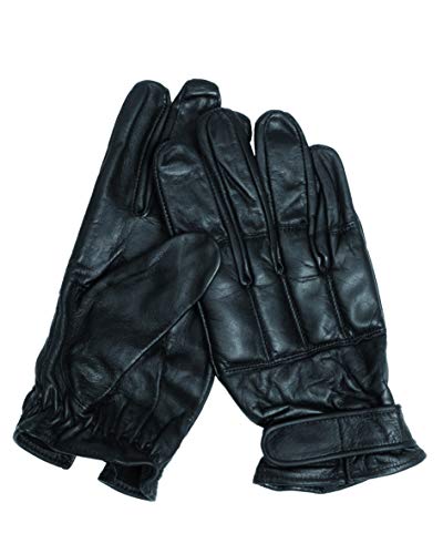 Guantes Mil-Tec negros de hombre talla M ligeros y cortavientos