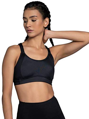 Image of Halftone Print Sports Bra (L, Black6)
