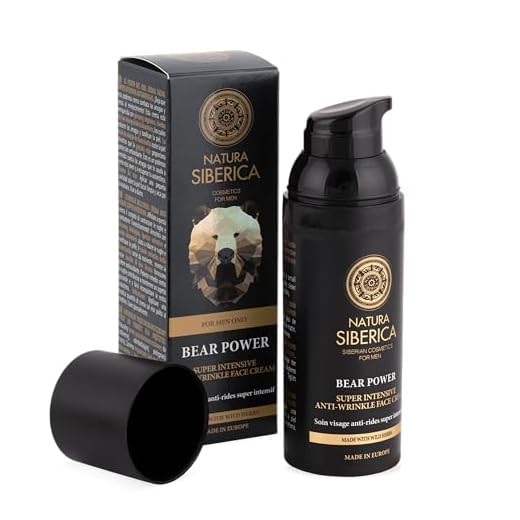Natura Siberica För män endast björn superintensiv kraft anti-rynk ansiktskräm 50 ml av Natura Siberica