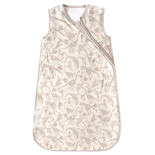 Image of Copper Pearl Sleep Sack: Warm and Cozy Baby Bag in a Variety of Trendy Designs, Safe Alternative to Blankets, Sleeveless Baby Sleep Sack Swaddle Sizes Newborn to 24 Months - Jurassic Park Fossils