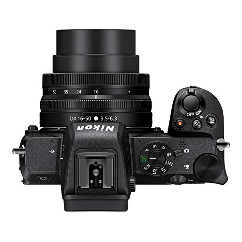 Nikon Z50 Mirroless Camera Body with NIKKOR Z DX 16-50mm f/3.5-6.3 VR & NIKKOR Z DX 50-250mm f/4.5-6.3 VR Lens Optical with 64GB Card and Jealiot Carry Case (Black)