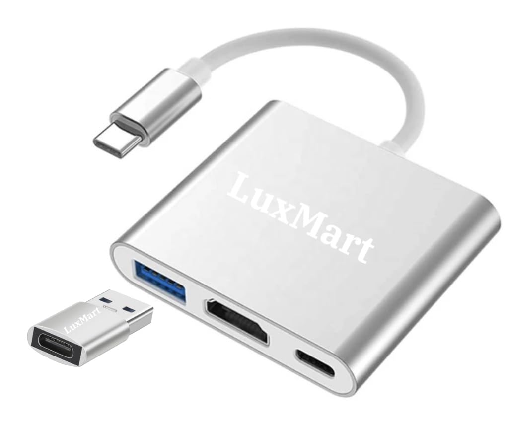 5-in-1 C Type to Hdmi Converter, Type C Female to USB Male OTG Adapter, 4K@30Hz, USB 3.0@5Gbps High-Speed Data Transfer, 100W PD Fast Charging Port for Laptop, Macbook Connector Hub, Multiport Adapter (B0DBSTNCMB) Amazon Price History, Amazon Price Tracker