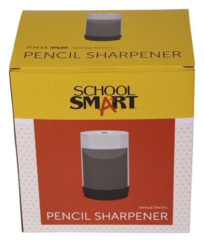 Taille-crayon vertical électrique anti-blocage à réservoir School Smart