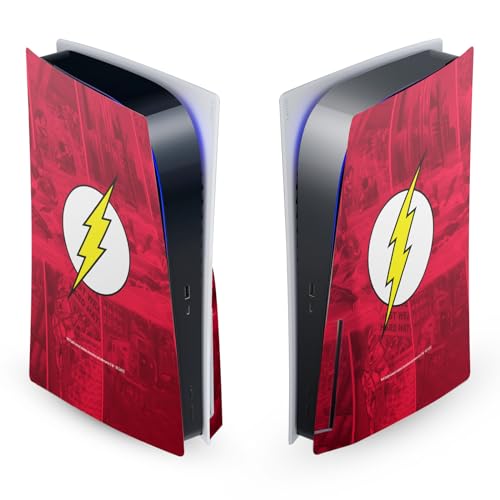 Autocollant de jeu PS5 DC Comics vinyle de protection console Sony PlayStation 5 Flash