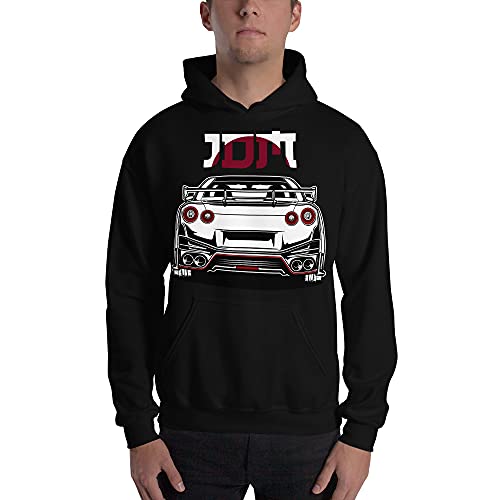 R35 Skyline GTR Rear Tail Lights JDM Unisex Hoodie