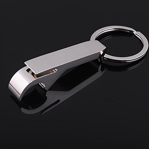Honbay 2Pcs Keychain Bottle Opener - Bartender Bottle Opener - Zinc Alloy Bottle /Can Opener - Versatile & Durable - Premium Keyring Bottle Opener - Metal Pendant Animal Style Beer Keychain Opener #TOP3