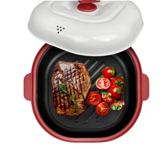 Amazon | 電子レンジ調理器 レンチン グリル 電子レンジで簡単 900ml