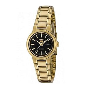 SEIKO Series 5 Automatic Black Dial Ladies Watch SYMK22K1