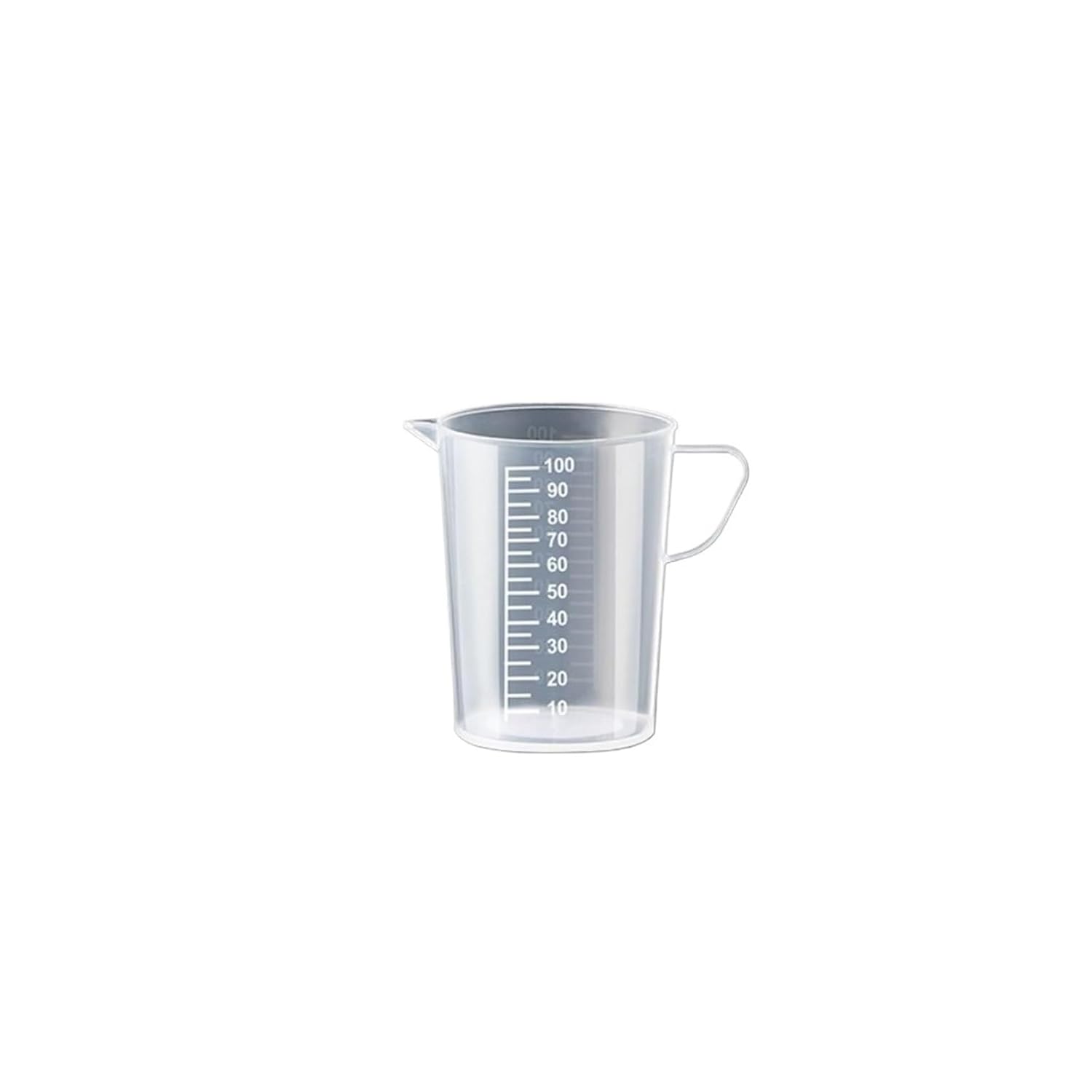 1pcs Large Capacity Plastic Graduated Measuring Cup with Lid - Clear Mixing Beaker for Kitchen and Laboratory Use(250ml)