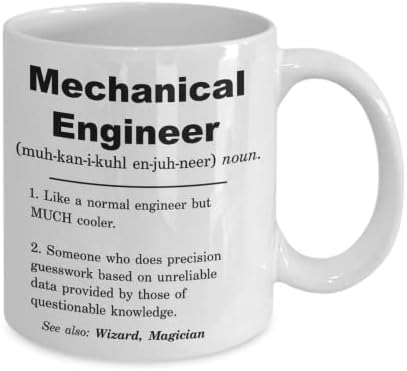 Mechanical engineer definition coffee mug, funny mechanical engineer tea cup, mechanical engineer gift ideas, gifts For women, gifts for men, mechanic