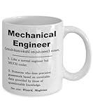 Mechanical engineer definition coffee mug, funny mechanical engineer tea cup, mechanical engineer gift ideas, gifts For women, gifts for men, mechanic