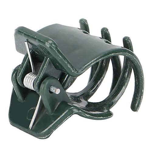 Yctze 100pcs Clamp/Holder de Plante - Clips de Support en Plastique pour Tiges de Fleurs d'orchidées, de Fixation de Plantes de Jardin, Accessoires de Jardin pour la Serre, la Cour et Le marché des