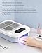 Imagen de Fresa de uñas eléctrica con lámpara UV LED para uñas y extracción de polvo de uñas : aspiradora de uñas 3 en 1 para manicura