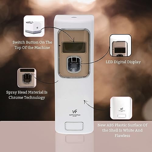 Image of Timing Air Freshener Dispenser Electric Automatic Spray Machine Fits mostly all Type Refill | Suitble Any Room Freshener, Bathroom Freshener (Timing Machine), 1 count