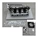 Forging Aluminum Ultra Race Intake Manifold K20 K24 FD2 SKUNK2 High Volume 3.2L Engine Compatible For Honda K-Series(Black)