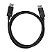 Accell DP to DP 1.4 - VESA-Certified DisplayPort 1.4 Cable - HBR3, 8K @60Hz, 4K UHD @240Hz, 32.4Gbps, 6.6 Feet (2 Meters) B088C-007B-23