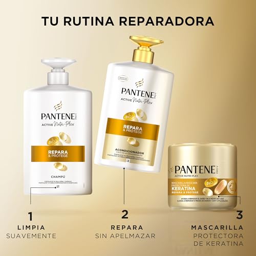 Miniatura 6 de Pantene Pro-V Repara y Protege Champú para Pelo Seco y Dañado, 2x1L