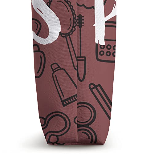 Bolso tote con estampado 'MIS PINCHES COSAS' miniatura 3