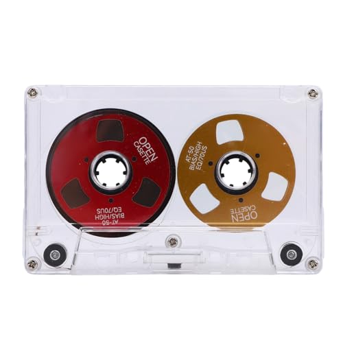 Cinta de casete de metal duradera de doble cara para grabaciones musicales de alta fidelidad 6