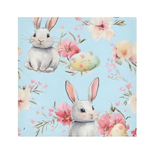 Servilletas de Tela con Diseño de Pascua Set x6 miniatura 1