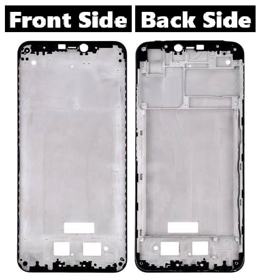 Image of LCD Middle Frame Chassis Housing Compatible with Vivo Y83 - (Black)