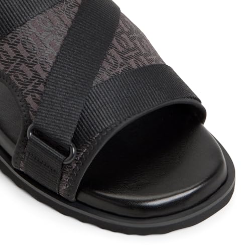 Image of Aldo DENIELS-IN004 Men Open Black Single Strap Sandals