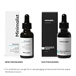 Minimalist 5% Niacinamide Serum for Clear Glowing Skin | With 1% Hyaluronic Acid for Hydration | Pore Minimizer for Face | Clears Acne Marks & Blemishes | For Women & Men | 1 Fl Oz / 30 ml - Image 5