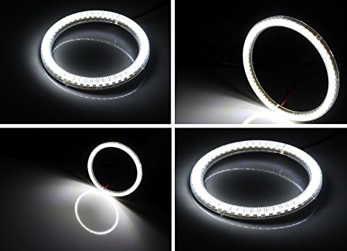 Kit de anillos halo LED blanco xenón 7000K para BMW E90/E91 miniatura 3