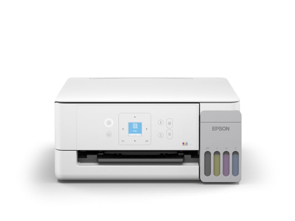 Image of Epson EcoTank L3366 (New Launch) WiFi All-in-One InkTank A4 Colour Printer, Scanner, Copier for Home & Office, 5760x1440dpi Resolution, with LCD Screen and Mobile Printing Feature